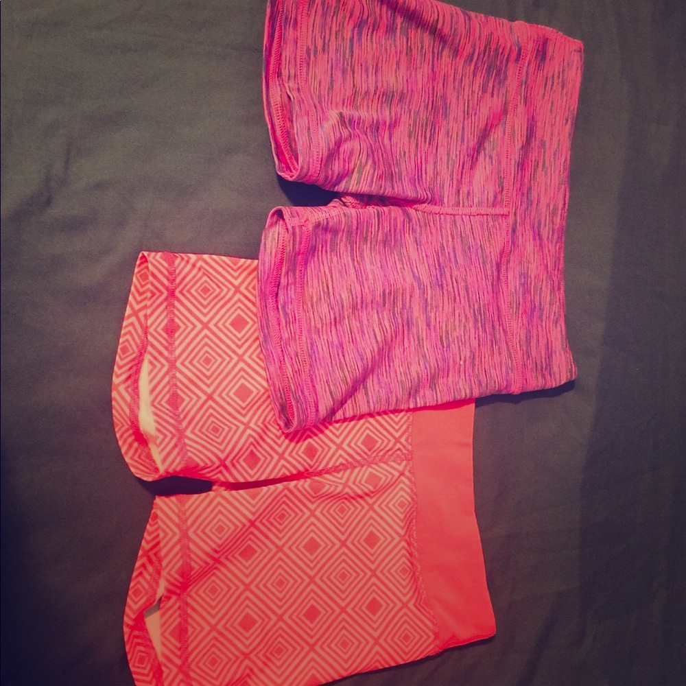 2 biker shorts or under dress shorts